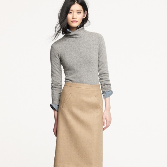 Everlane Grey Wool Turtleneck - Picture 1 of 7
